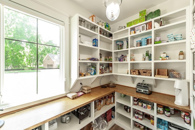 view of pantry