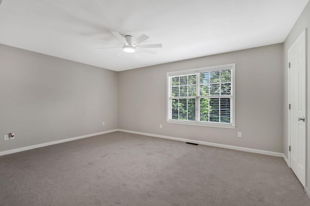 123 Eastdale Ln, Dickson, TN 37055 - carpeted spare room with ceiling fan and baseboards