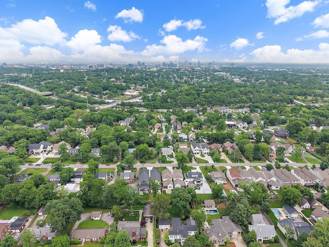 1501 Woodmont Blvd Unit B, Nashville, TN 37215 - aerial view of property's location with nearby suburban area and a tree filled landscape