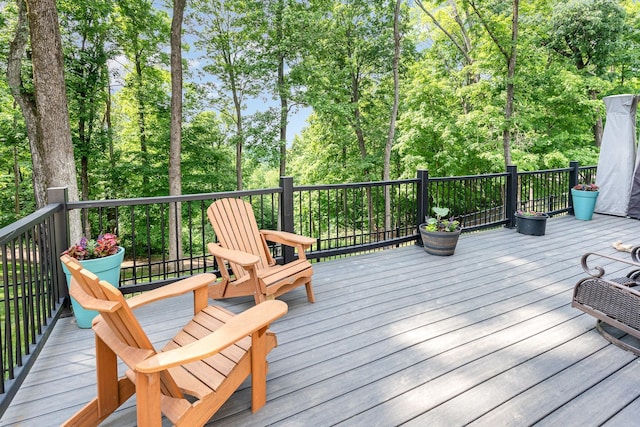 247 High Cliff Dr, Hendersonville, TN 37075 - view of wooden deck