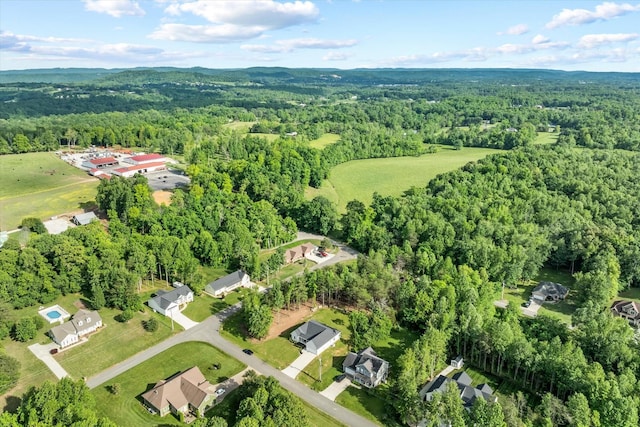 5004 Curtis Way, Cookeville, TN 38506 - aerial view of property and surrounding area featuring a forest