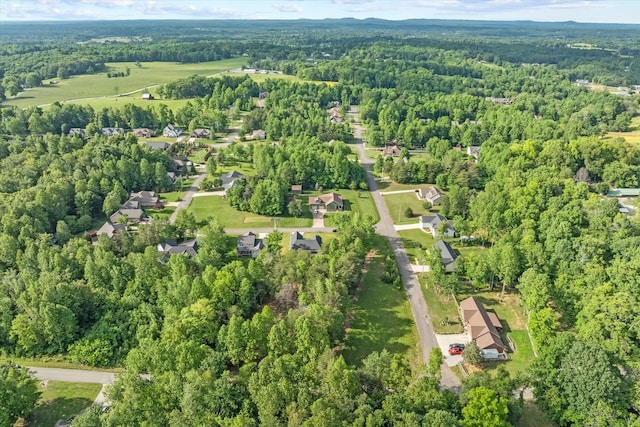 5004 Curtis Way, Cookeville, TN 38506 - aerial overview of property's location with a forest