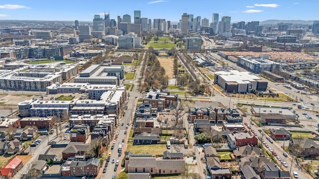 view of property location featuring a skyline view