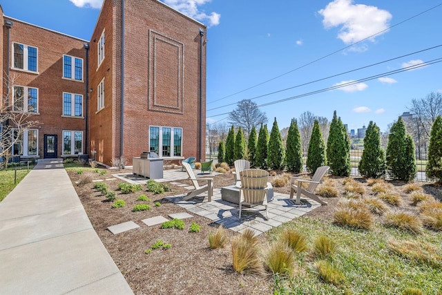 exterior space featuring a patio area