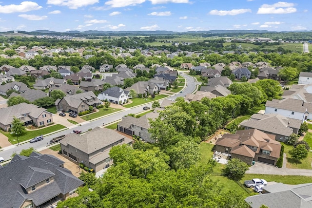 2979 Stewart Campbell Pt, Spring Hill, TN 37174 - aerial view of residential area with a mountainous background