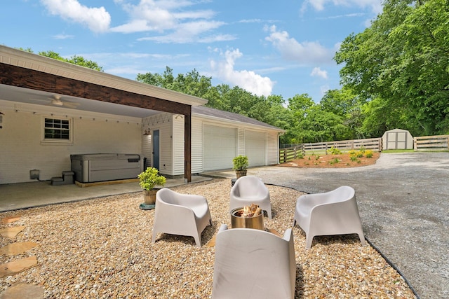 8757 Horton Hwy, College Grove, TN 37046 - view of patio