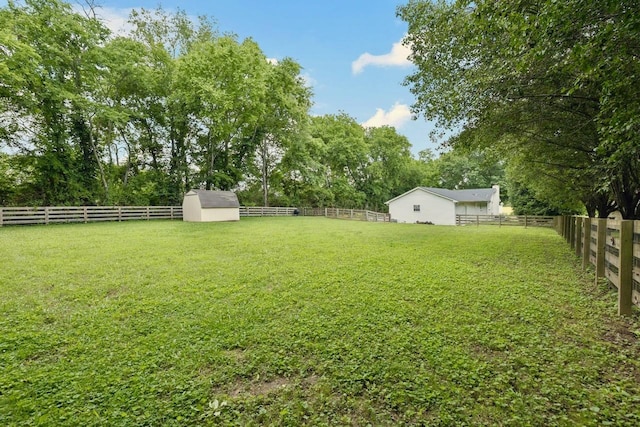 8757 Horton Hwy, College Grove, TN 37046 - view of yard with view of wooded area