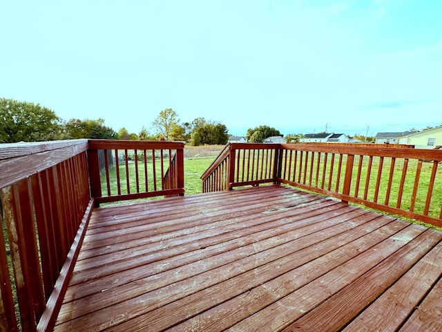 202 Jenna Ave, Oak Grove, KY 42262 - wooden terrace with a lawn
