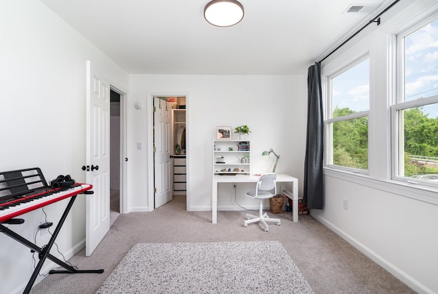 4851 Bethesda Duplex Rd, College Grove, TN 37046 - office space featuring carpet flooring and baseboards