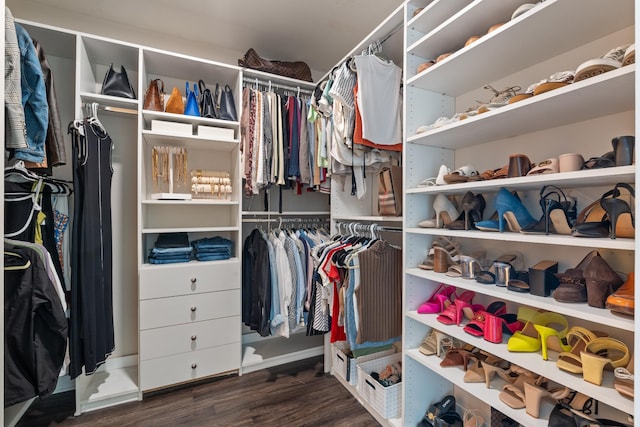 1510 Demonbreun St Unit 1012, Nashville, TN 37203 - spacious closet with wood finished floors