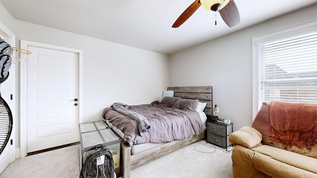 203 W Chandler Ct, Mount Juliet, TN 37122 - carpeted bedroom with ceiling fan