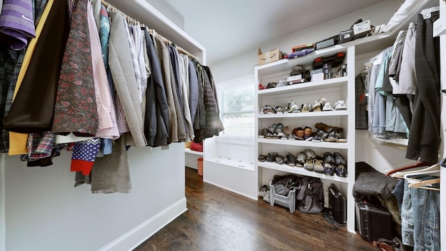 203 W Chandler Ct, Mount Juliet, TN 37122 - spacious closet featuring wood finished floors