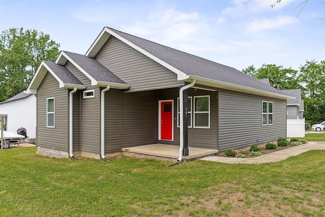 201 Hayes St, Smithville, TN 37166 - view of front of home with a front lawn and roof with shingles