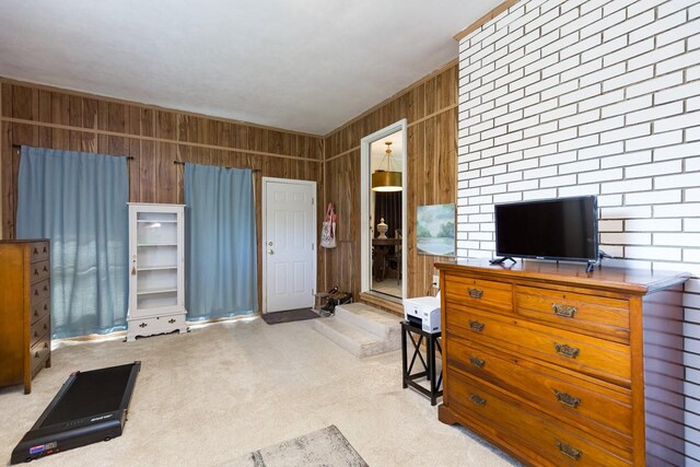 1006 Kirkwood Ave, Murfreesboro, TN 37130 - bedroom with wood walls