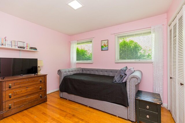 1006 Kirkwood Ave, Murfreesboro, TN 37130 - bedroom featuring light wood finished floors and a closet