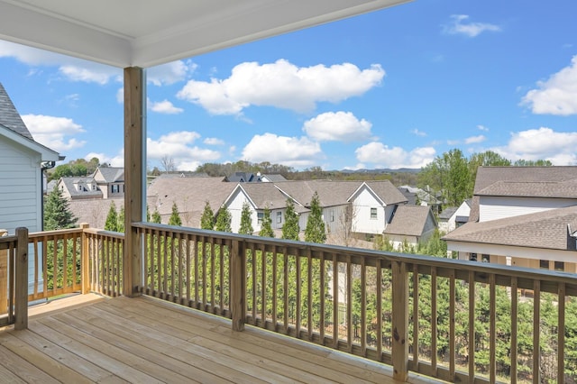 129 Barlow Dr, Franklin, TN 37064 - deck featuring a residential view