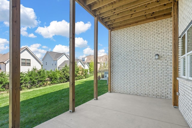 129 Barlow Dr, Franklin, TN 37064 - unfurnished sunroom featuring a residential view
