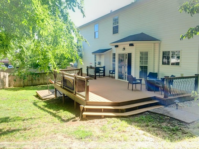 4002 Lattigo Ct, Spring Hill, TN 37174 - view of wooden deck