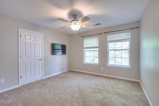 4002 Lattigo Ct, Spring Hill, TN 37174 - unfurnished room with carpet flooring, a ceiling fan, and baseboards