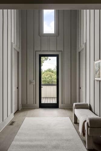 view of doorway to outside