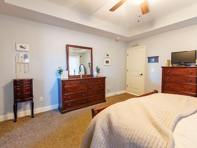 302 Janie St, Smyrna, TN 37167 - carpeted bedroom with baseboards and a ceiling fan