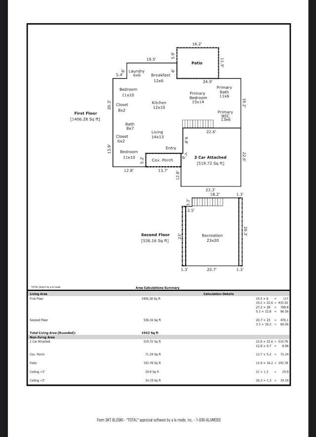 302 Janie St, Smyrna, TN 37167 - property floor plan