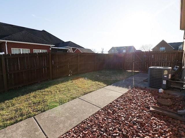 302 Janie St, Smyrna, TN 37167 - view of yard featuring central AC unit and a patio