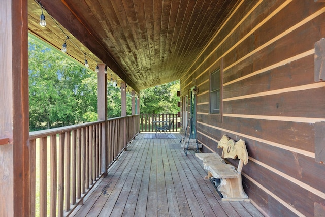 10120 Lascassas Pike, Lascassas, TN 37085 - view of wooden porch