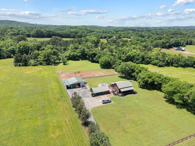 10120 Lascassas Pike, Lascassas, TN 37085 - overview of rural landscape with a heavily wooded area
