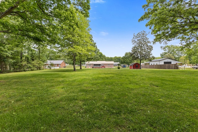 111 Hickory Trce, Lyles, TN 37098 - view of yard with an outbuilding and a storage shed