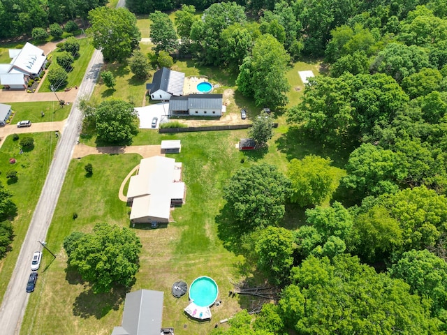 111 Hickory Trce, Lyles, TN 37098 - aerial overview of property's location with a pool