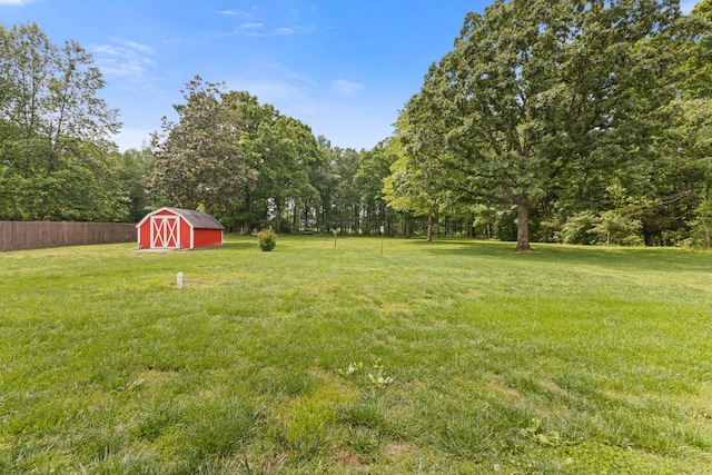 111 Hickory Trce, Lyles, TN 37098 - view of yard with an outbuilding and a shed