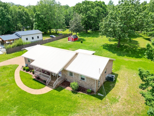 111 Hickory Trce, Lyles, TN 37098 - aerial view of property and surrounding area