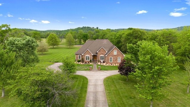2039 Sparta Pike, Lebanon, TN 37090 - aerial view of property and surrounding area with a forest