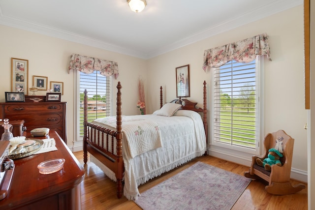 2039 Sparta Pike, Lebanon, TN 37090 - bedroom with ornamental molding and wood finished floors