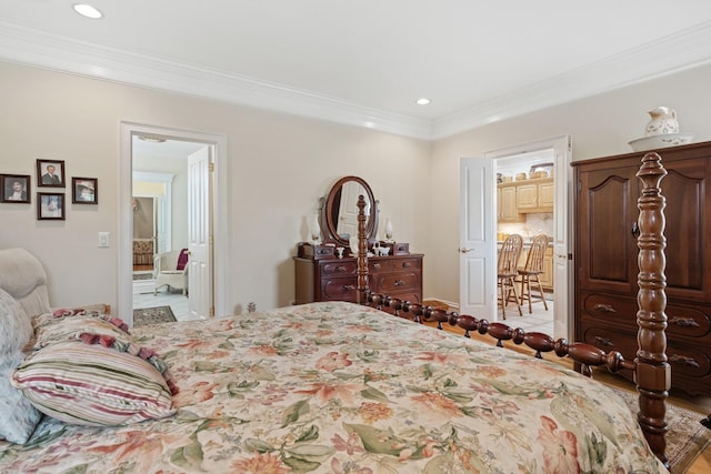 2039 Sparta Pike, Lebanon, TN 37090 - bedroom featuring ornamental molding and recessed lighting
