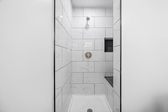 2705 Thrush Dr, Clarksville, TN 37040 - bathroom with tiled shower