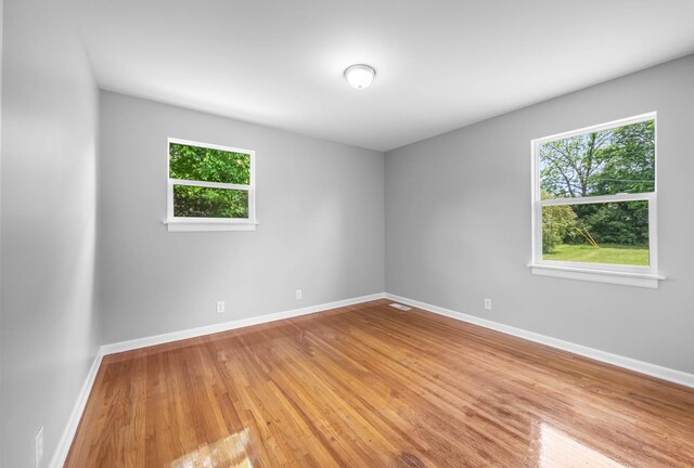 2705 Thrush Dr, Clarksville, TN 37040 - unfurnished room with plenty of natural light, light wood-style flooring, and baseboards