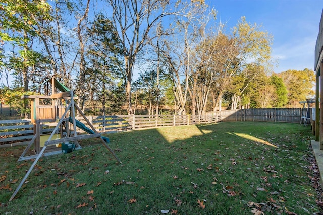 1032 Neeleys Bnd, Spring Hill, TN 37174 - view of yard with a playground