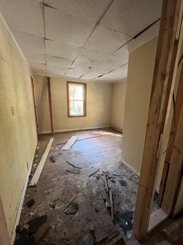 235 Ernest Looper Rd, Rickman, TN 38580 - unfurnished room featuring a paneled ceiling