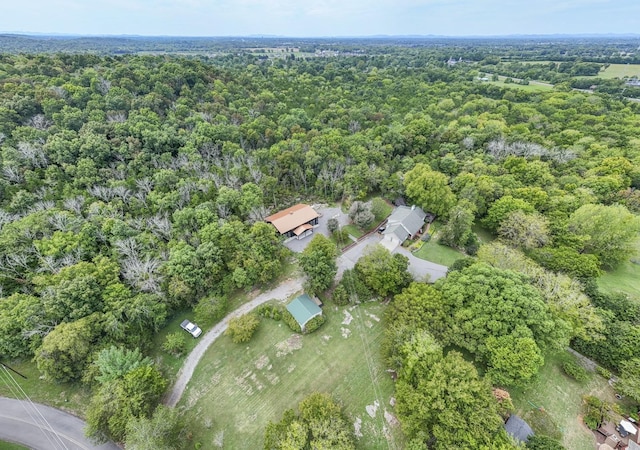 1880 E Compton Rd, Murfreesboro, TN 37130 - aerial view of property's location featuring a heavily wooded area