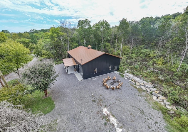 1880 E Compton Rd, Murfreesboro, TN 37130 - view from above of property featuring a heavily wooded area