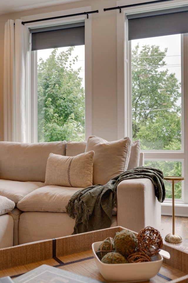 view of living area