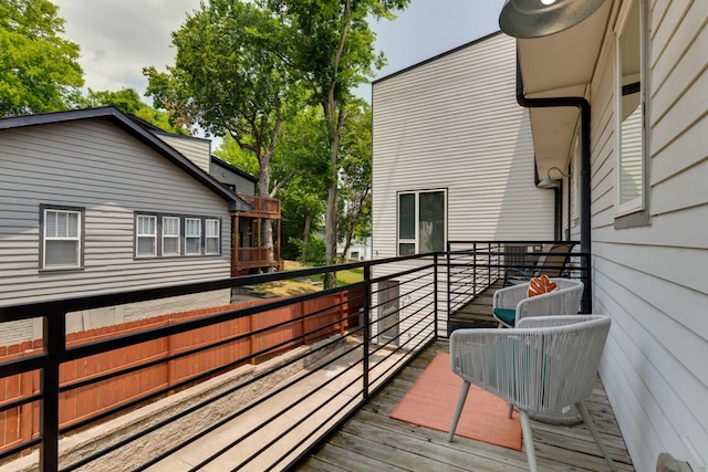 view of deck