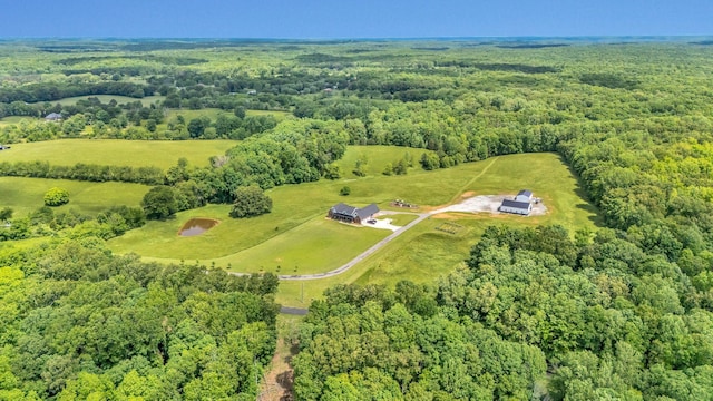 7480 Horn Tavern Rd, Fairview, TN 37062 - overview of rural landscape featuring a heavily wooded area