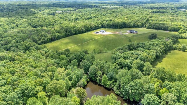 7480 Horn Tavern Rd, Fairview, TN 37062 - aerial view of a heavily wooded area and a nearby body of water