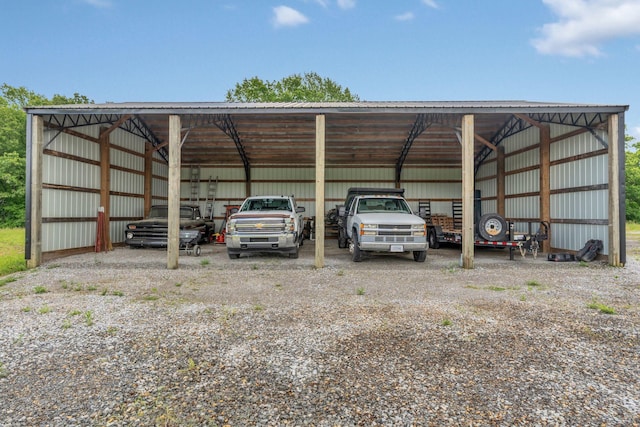 7480 Horn Tavern Rd, Fairview, TN 37062 - view of parking with a detached carport