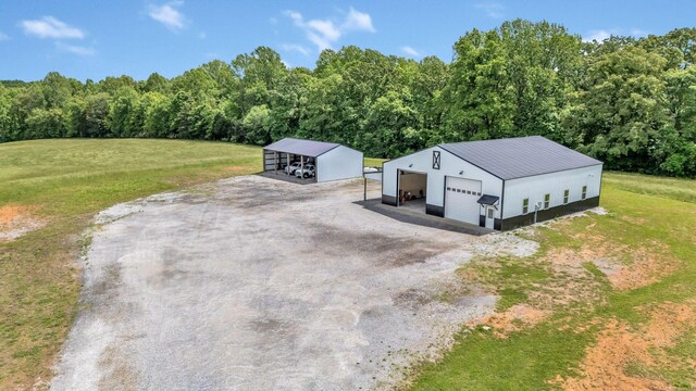 7480 Horn Tavern Rd, Fairview, TN 37062 - view from above of property featuring a forest