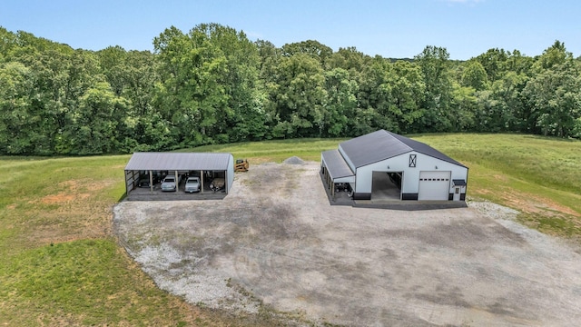 7480 Horn Tavern Rd, Fairview, TN 37062 - view of subject property featuring a heavily wooded area