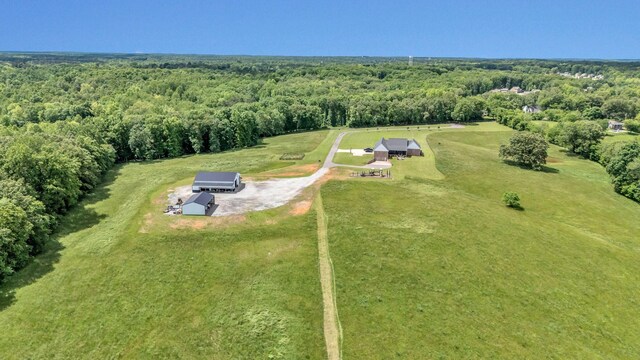 7480 Horn Tavern Rd, Fairview, TN 37062 - aerial view of a heavily wooded area